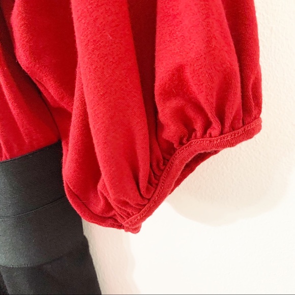 Studio M Color Block High Waist Peasant Top Dress - Picture 7 of 9